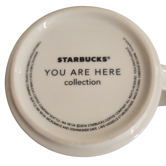 Starbucks "You Are Here Series" Las Vegas and Canada 14 oz Ceramic Mug Set of 2 - Picture 14 of 16